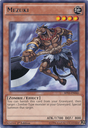 Mezuki [BP03-EN046] Rare - POKÉ JEUX