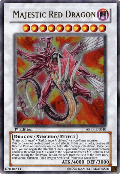 Majestic Red Dragon [ABPF-EN040] Ultra Rare - POKÉ JEUX