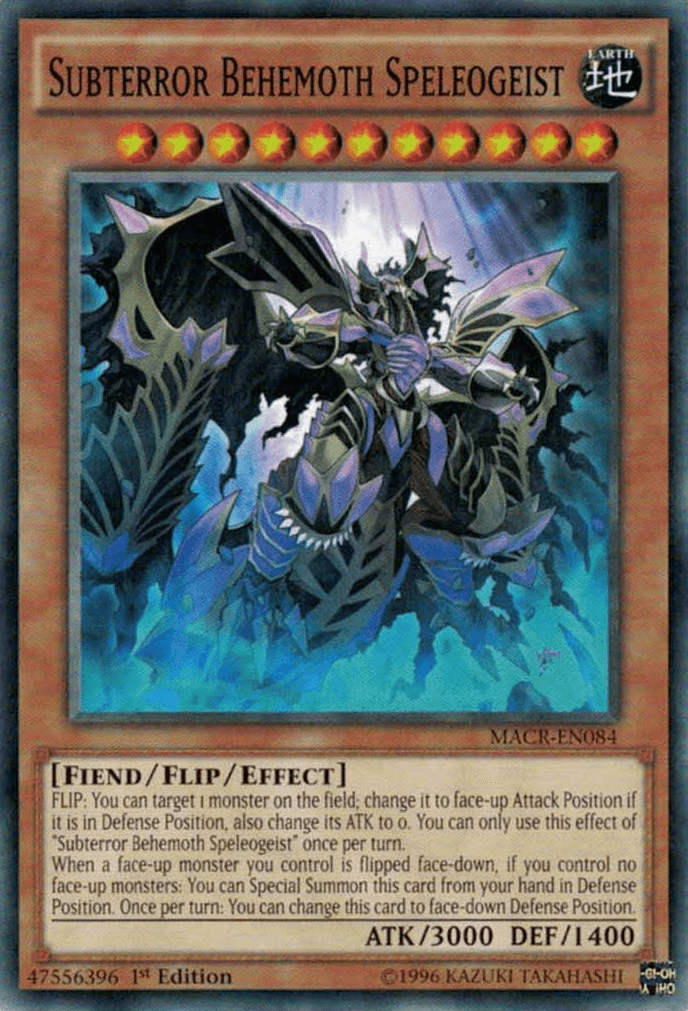 Subterror Behemoth Speleogeist [MACR-EN084] Common - POKÉ JEUX