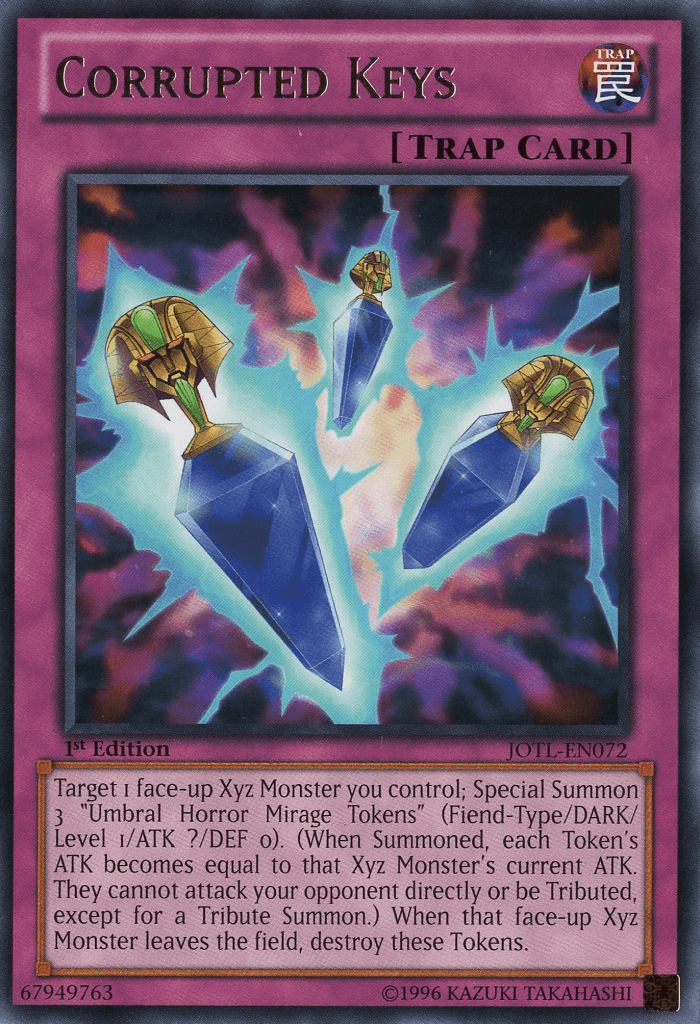 Corrupted Keys [JOTL-EN072] Rare - POKÉ JEUX