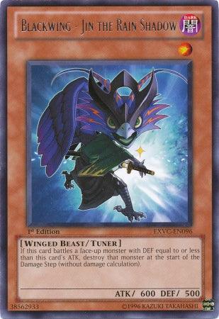 Blackwing - Jin the Rain Shadow [EXVC-EN096] Rare - POKÉ JEUX