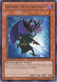 Blackwing - Jin the Rain Shadow [EXVC-EN096] Rare - POKÉ JEUX