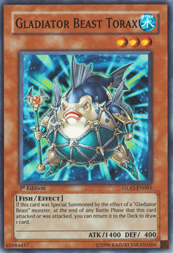 Gladiator Beast Torax [GLAS-EN081] Super Rare - POKÉ JEUX
