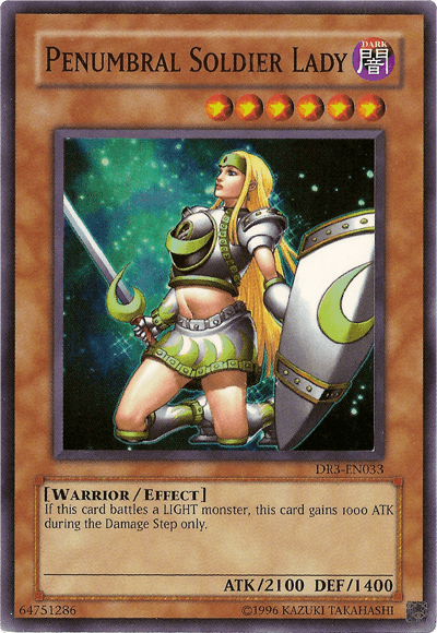 Penumbral Soldier Lady [DR3-EN033] Super Rare - POKÉ JEUX
