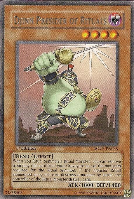 Djinn Presider of Rituals [SOVR-EN038] Rare - POKÉ JEUX