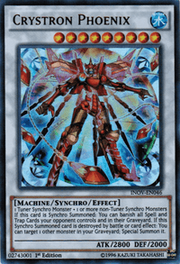 Crystron Phoenix [INOV-EN046] Ultra Rare - POKÉ JEUX
