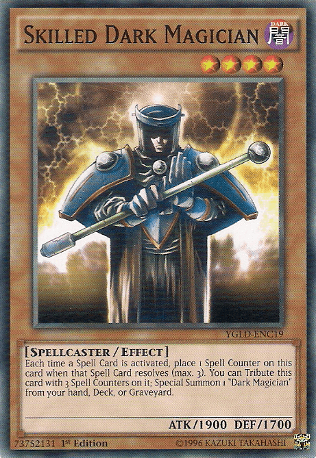 Skilled Dark Magician [YGLD-ENC19] Common - POKÉ JEUX