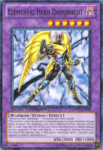 Elemental Hero Darkbright [DT04-EN036] Common - POKÉ JEUX