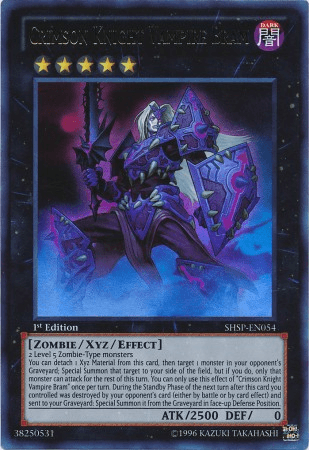 Crimson Knight Vampire Bram [SHSP-EN054] Ultra Rare - POKÉ JEUX