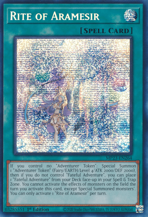 Rite of Aramesir [MP23-EN264] Prismatic Secret Rare - POKÉ JEUX