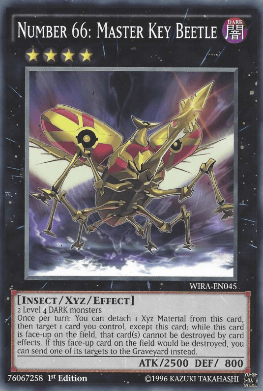 Number 66: Master Key Beetle [WIRA-EN045] Common - POKÉ JEUX