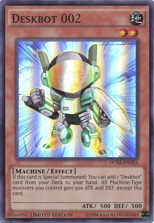 Deskbot 002 [DUEA-ENDE5] Super Rare - POKÉ JEUX