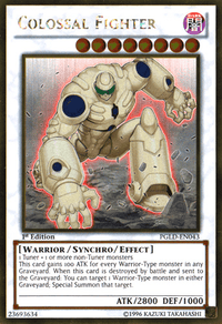 Colossal Fighter [PGLD-EN043] Gold Rare - POKÉ JEUX