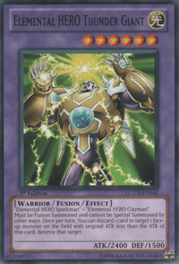 Elemental HERO Thunder Giant [LCGX-EN046] Common - POKÉ JEUX