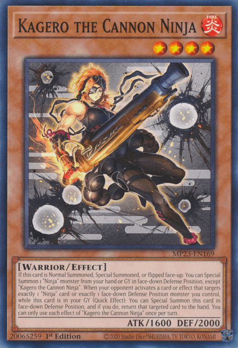 Kagero the Cannon Ninja [MP23-EN169] Common - POKÉ JEUX