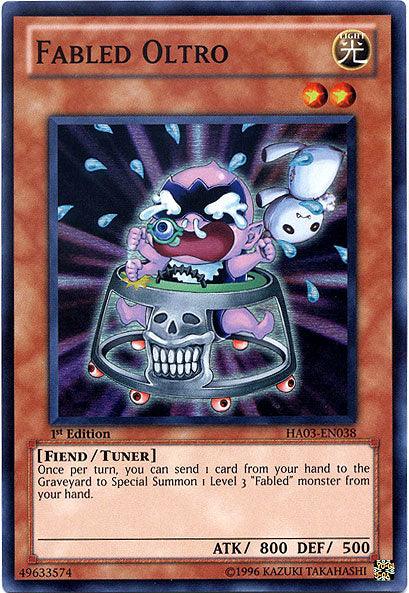 Fabled Oltro [HA03-EN038] Super Rare - POKÉ JEUX