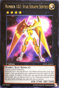 Number 102: Star Seraph Sentry [JOTL-EN053] Rare - POKÉ JEUX