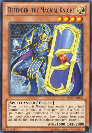 Defender, the Magical Knight (Purple) [DL14-EN006] Rare - POKÉ JEUX