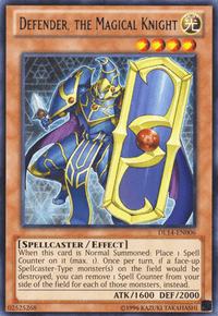 Defender, the Magical Knight (Purple) [DL14-EN006] Rare - POKÉ JEUX