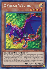 C-Crush Wyvern [LCKC-EN021] Secret Rare - POKÉ JEUX