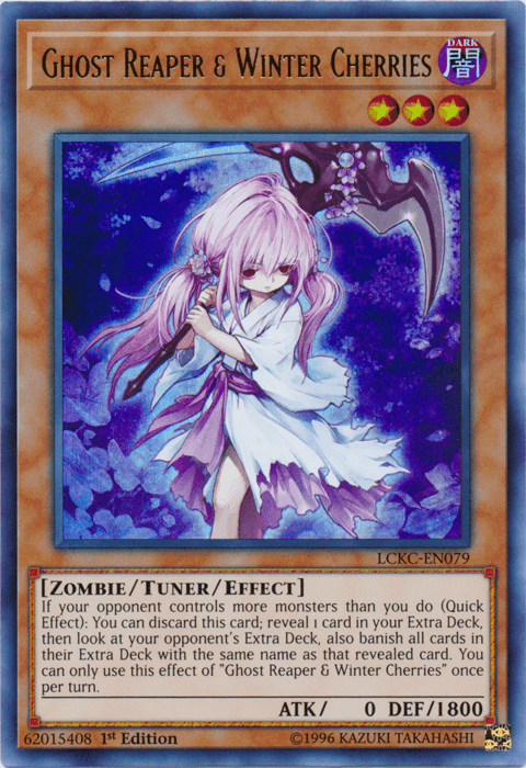 Ghost Reaper & Winter Cherries [LCKC-EN079] Ultra Rare - POKÉ JEUX