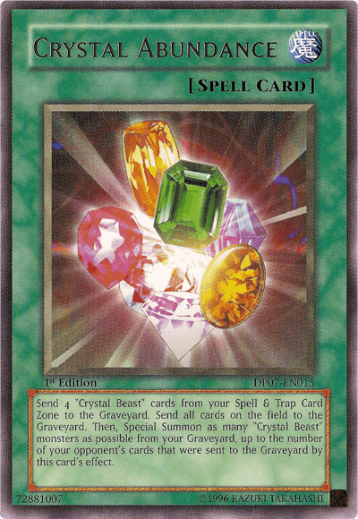 Crystal Abundance [DP07-EN015] Rare - POKÉ JEUX
