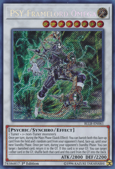 PSY-Framelord Omega [BLLR-EN061] Secret Rare - POKÉ JEUX