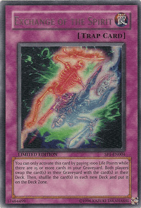 Exchange of the Spirit [SP1-EN004] Ultra Rare - POKÉ JEUX