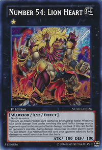 Number 54: Lion Heart [NUMH-EN026] Secret Rare - POKÉ JEUX