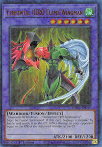 Elemental HERO Flame Wingman (Duel Terminal) [HAC1-EN019] Parallèle Rare 