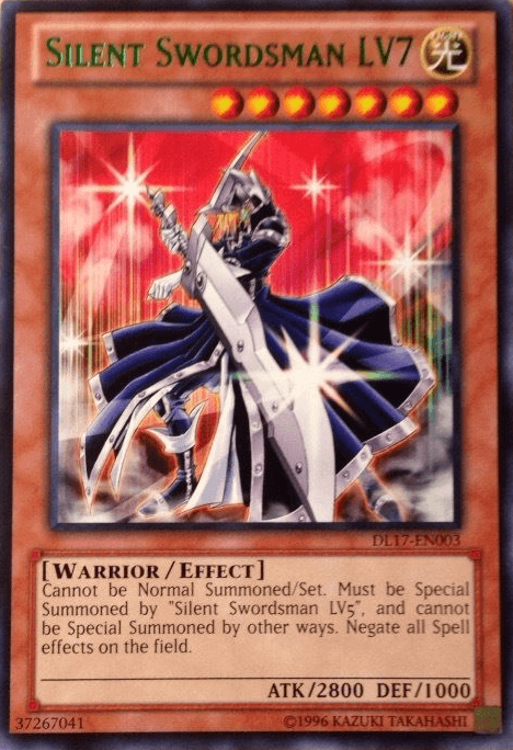 Silent Swordsman LV7 (Green) [DL17-EN003] Rare - POKÉ JEUX