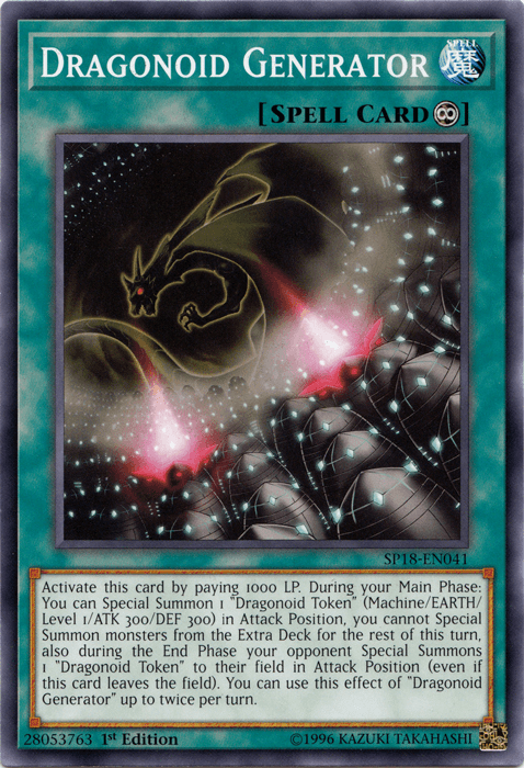 Dragonoid Generator [SP18-EN041] Common - POKÉ JEUX