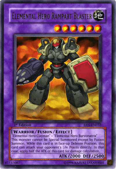 Elemental Hero Rampart Blaster [EEN-EN033] Ultra Rare - POKÉ JEUX