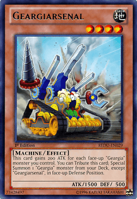 Geargiarsenal [REDU-EN029] Rare - POKÉ JEUX