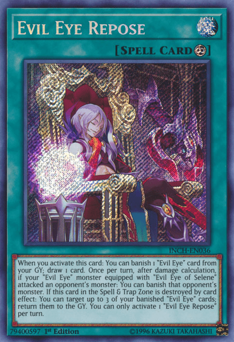 Evil Eye Repose [INCH-EN036] Secret Rare - POKÉ JEUX