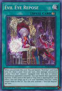 Evil Eye Repose [INCH-EN036] Secret Rare - POKÉ JEUX