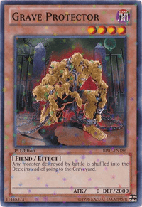 Grave Protector [BP01-EN186] Starfoil Rare - POKÉ JEUX