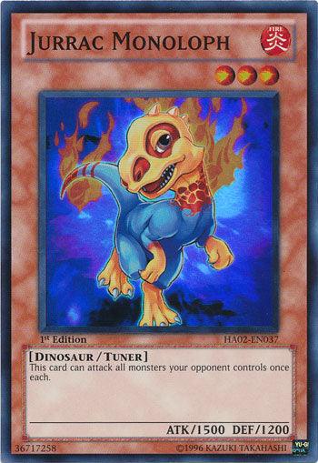 Jurrac Monoloph [HA02-EN037] Super Rare - POKÉ JEUX