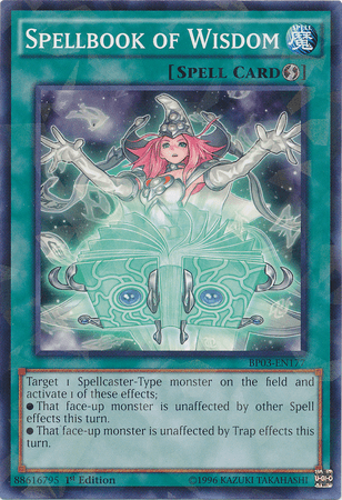 Spellbook of Wisdom [BP03-EN177] Shatterfoil Rare - POKÉ JEUX