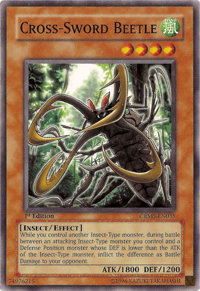 Cross-Sword Beetle [CRMS-EN035] Common - POKÉ JEUX