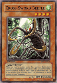 Cross-Sword Beetle [CRMS-EN035] Common - POKÉ JEUX