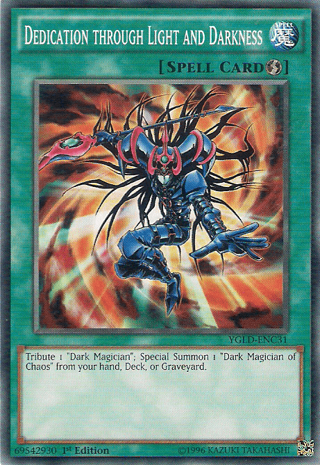 Dedication through Light and Darkness [YGLD-ENC31] Common - POKÉ JEUX