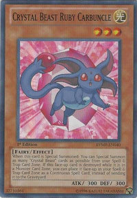 Crystal Beast Ruby Carbuncle [RYMP-EN040] Super Rare - POKÉ JEUX