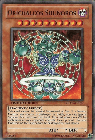 Orichalcos Shunoros [GLD4-EN029] Common - POKÉ JEUX