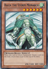 Raiza the Storm Monarch (Blue) [DL14-EN008] Rare - POKÉ JEUX