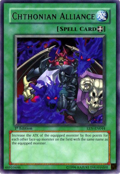 Chthonian Alliance [EEN-EN044] Rare - POKÉ JEUX