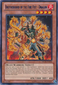 Brotherhood of the Fire Fist - Dragon (Purple) [DL18-EN008] Rare - POKÉ JEUX