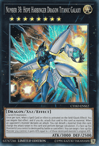 Number 38: Hope Harbinger Dragon Titanic Galaxy [CYHO-ENSE2] Super Rare - POKÉ JEUX