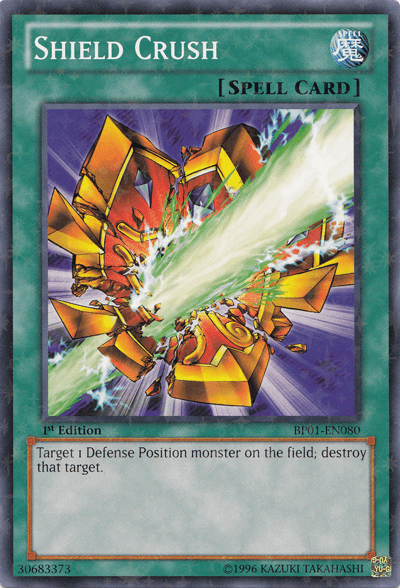 Shield Crush [BP01-EN080] Starfoil Rare - POKÉ JEUX
