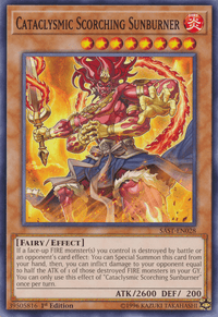 Cataclysmic Scorching Sunburner [SAST-EN028] Common - POKÉ JEUX